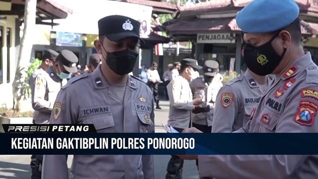 Polres Ponorogo Lakukan Gaktibplin Pada Personel Jajaran Polres Ponorogo