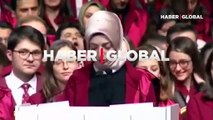 Ayakta alkışlandı! Çapa Tıp Fakültesi mezuniyet törenine Merve Nur Uçar'ın konuşması damga vurdu