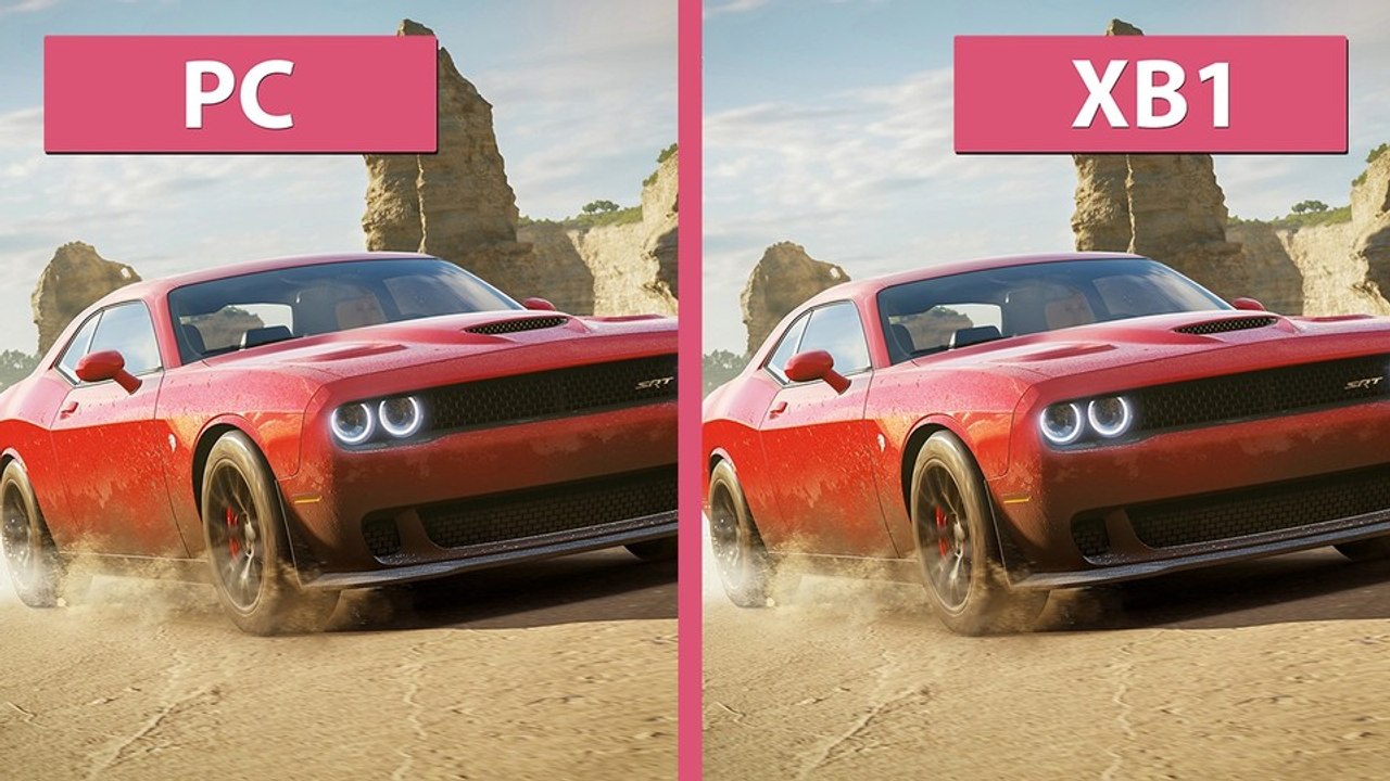 Forza Horizon 3 - PC gegen Xbox One im Grafik-Vergleich