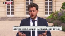 Julien Bayou : «La Première ministre, si elle doit rester, doit se soumettre à un vote de confiance»