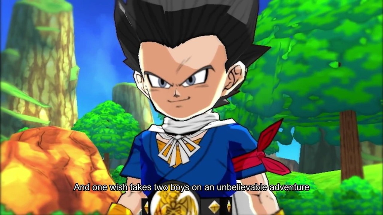 Dragon ball fusions - gameplay-trailer zeigt spielwelt und figuren