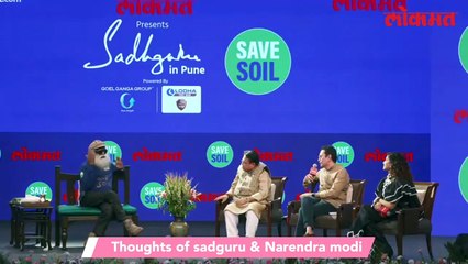 sadguru Thoughts of sadguru & Narendra modi