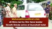 Maharashtra political crisis: 40 MLAs led by Shiv Sena leader Eknath Shinde arrive at Guwahati hotel