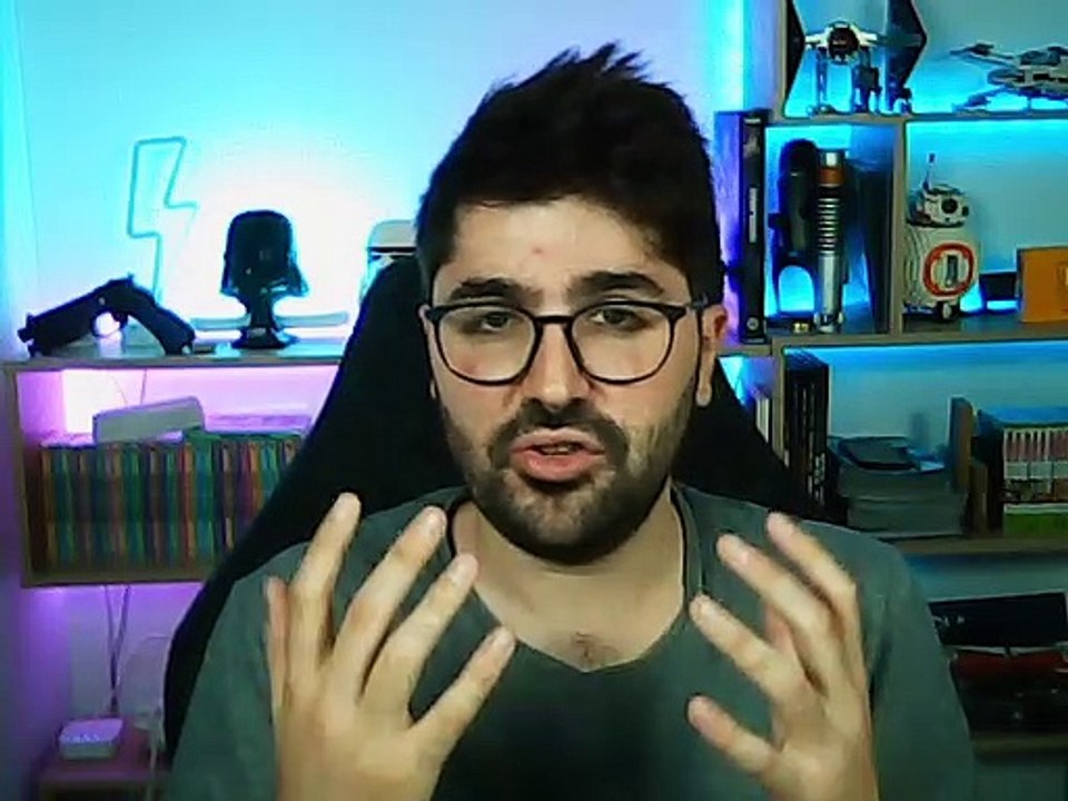 Trust Exis - Prueba con iluminación de setup de streaming