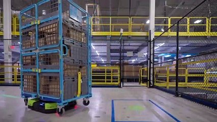 Amazon desenvolve robot autónomo para trabalhar nos armazéns da empresa