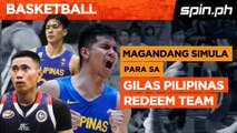 Good start for Gilas Pilipinas Redeem Team
