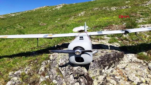 Gümüşhane'ye Rus İHA'sı düştü