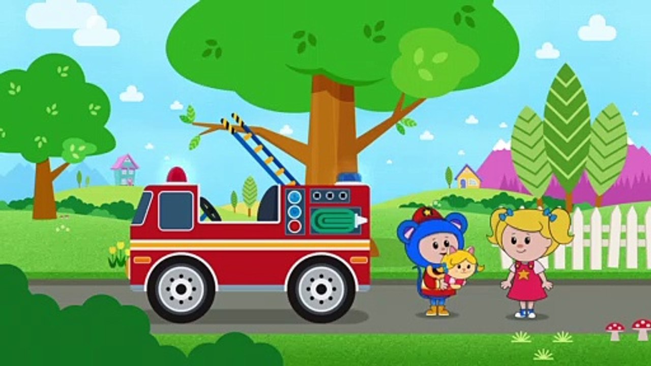 Fire Engine Fire Engine Nursery Rhymes Kids Tube - Dailymotion Video