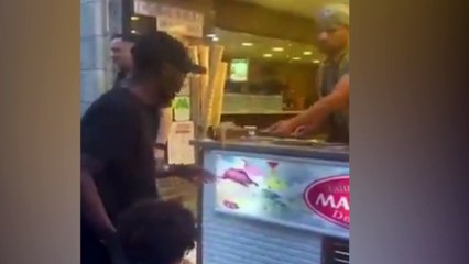 Atiba Hutchinson’ın Maraş dondurmacısıyla imtihanı