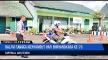 Safety Riding Sat Lantas Polresta Banyumas Sambut Hut Bhayangkara Ke 76