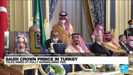 Saudi crown prince visits Turkey as countries normalise ties