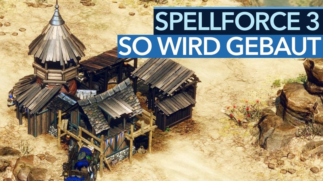 Spellforce 3 - video: basisbau, sektoren und siedler-gewusel