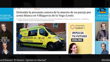 Así se relativiza el asesinato de un hombre a manos de su esposa en España