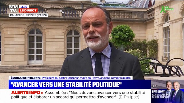 Édouard Philippe: Des discussions pourraient s'engager avec les LR, les socialistes ou les écologistes
