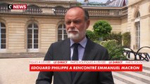 Édouard Philippe : «Je crois qu'il faut élaborer cet accord qui permet d'avancer»