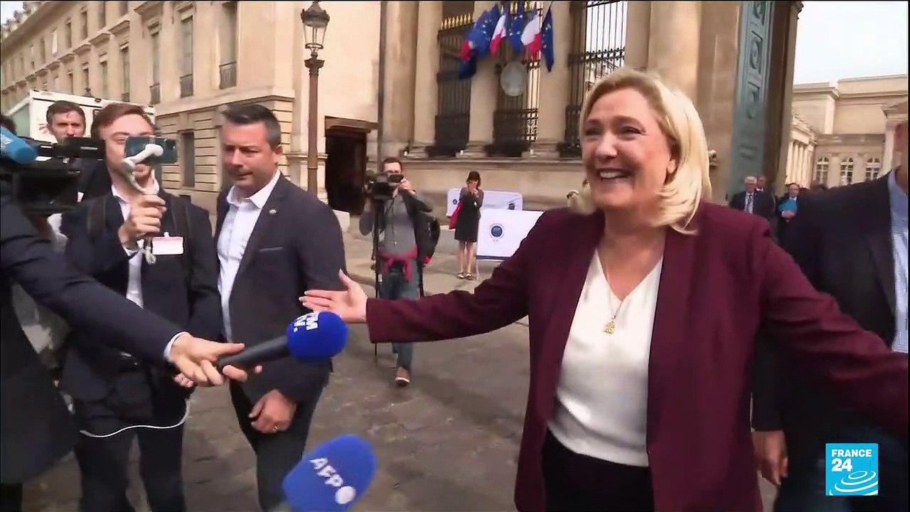 France : premiers pas des députés RN à l'Assemb...