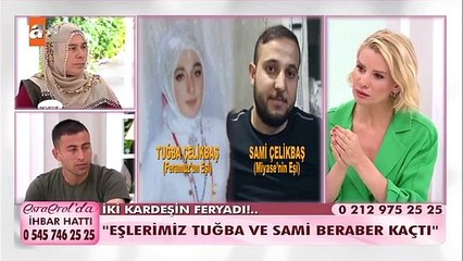 Ailenin gelin ve damadı birlikte kaçtı, terk edilen kardeşler Esra Erol'a çıkıp çocukların DNA testini istedi
