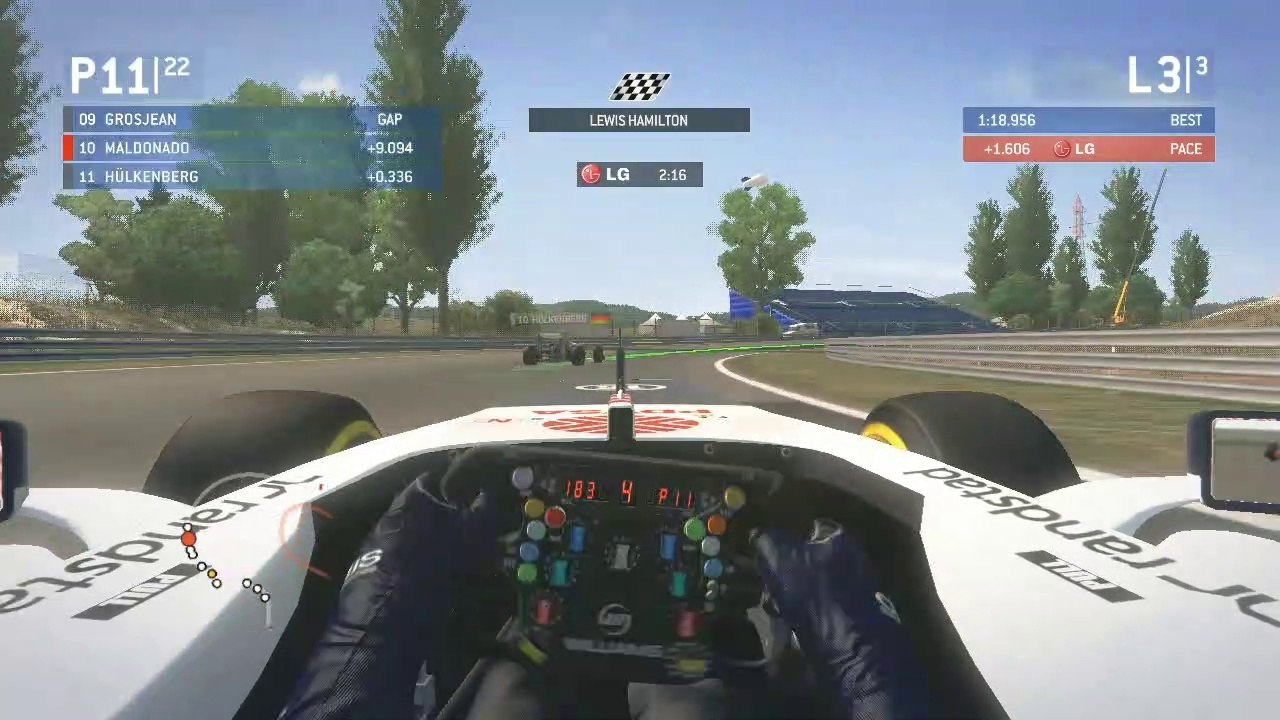 Pastor Maldonado gagal mempertahankan posisi 10 sirkuit Estoril Portugal | F1 2013