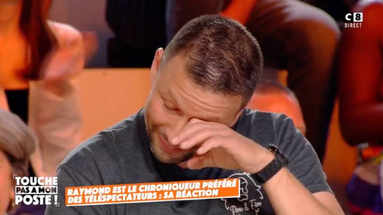 TPMP : Raymond ému aux larmes après avoir été élu chroniqueur préféré du public
