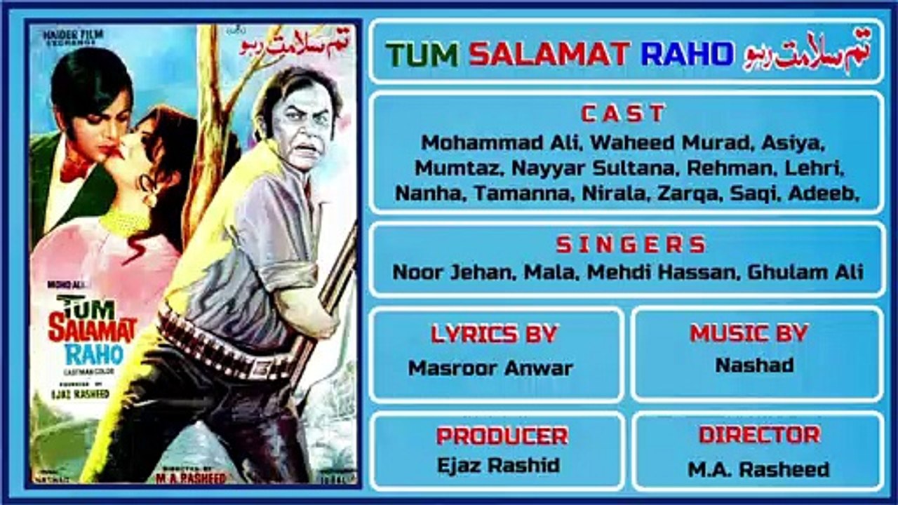 Mohabbat Zindagi Hay Aur Tum Meri Mohabbat Ho ( Male ) - Mehdi Hassan - Tum Salamat Raho