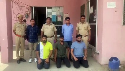 बीकानेर के तीन हार्डकोर हिस्ट्रीशीटर और ईनामी बदमाश गिरफ्तार