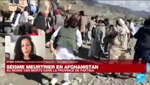 Séisme en Afghanistan : les secours mobilisés dans une région difficile d'accès