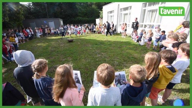 Hommage à Sarah Balthazart, à l'école de Suarlée