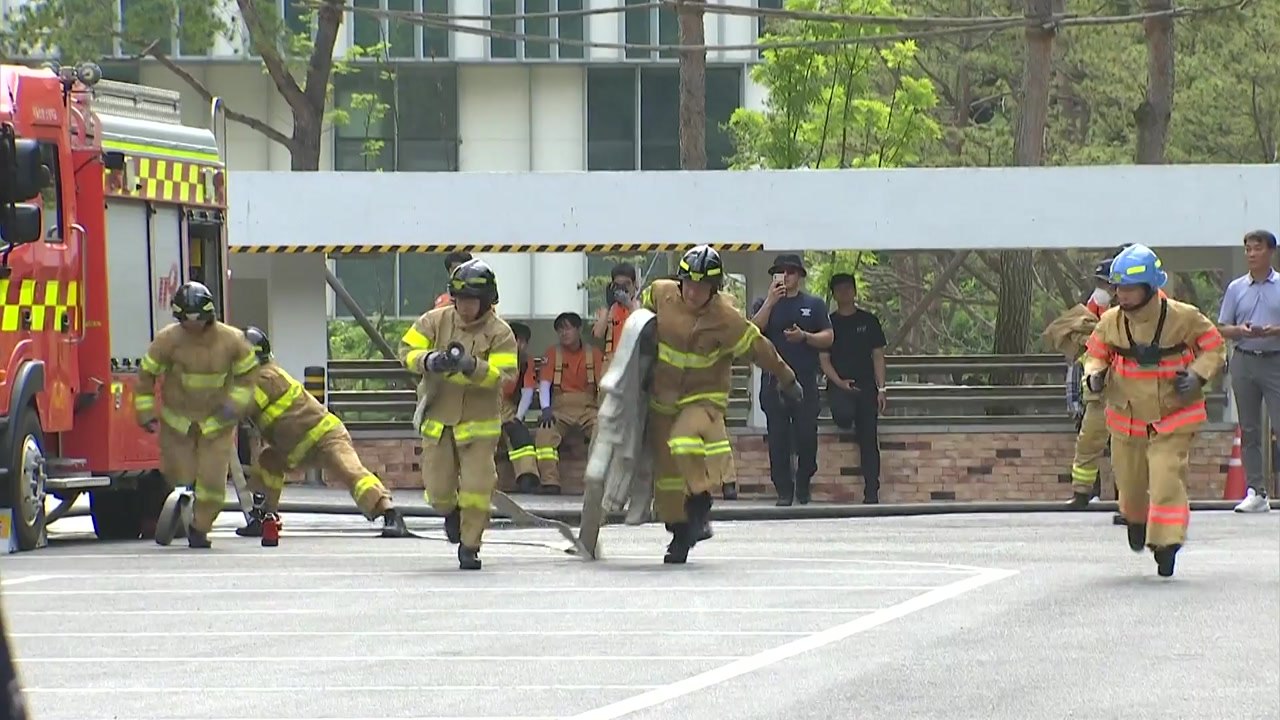 [서울] 서울 대표 '최강 소방관' 선발...9월 전국대회 참가 / YTN