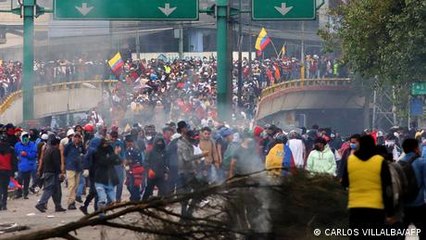 Rising prices cause 'inflation rebellion' in Ecuador