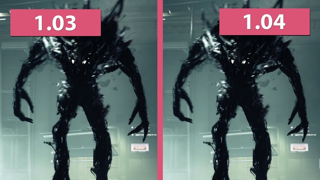 Prey - PS4 Pro: Patch 1.03 gegen 1.04 im Vergleich