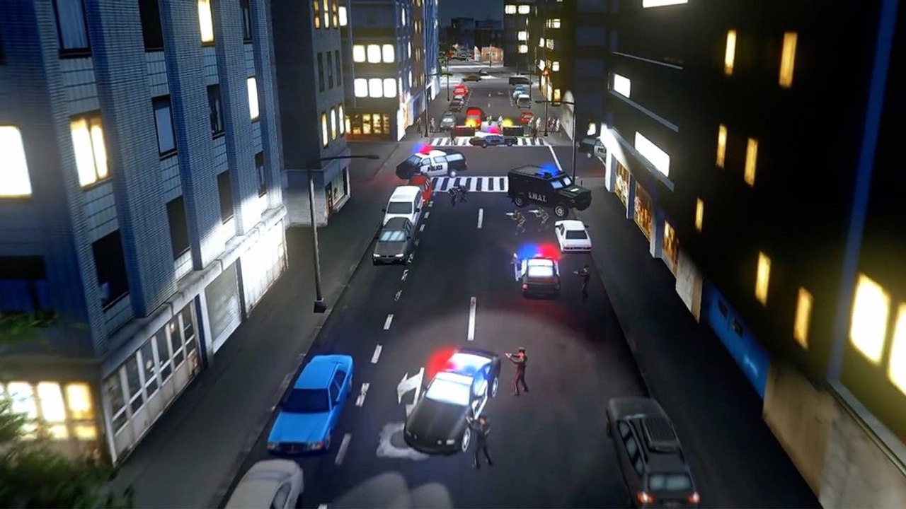 Police tactics: imperio - launch-trailer mit viel blaulicht und sirenen