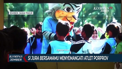 Lagu'Si Jura Bersamamu'Menyemangati Atlet Porprov Jatim 2022