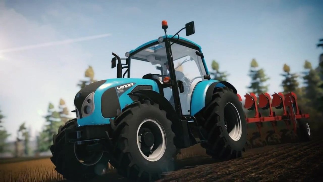 Pure Farming 17 - Trailer zur Landwirtschaftssimulation zeigt Gewächshäuser, Tiere und Fuhrpark