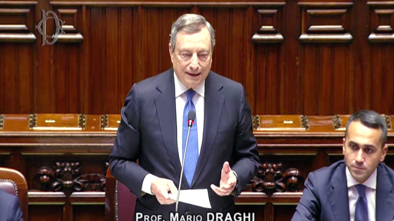 Draghi: "Armi e sanzioni per permettere a Ucraina di difendersi. Crisi alimentare colpa di Mosca"