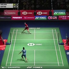 Anthony Ginting amazing netting