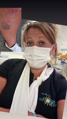 Cindy Van Der Auwera blessée le soir du concert de Soprano