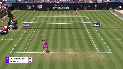 Eastbourne - Finale pour Ostapenko qui n'a fait qu'une bouchée de Giorgi