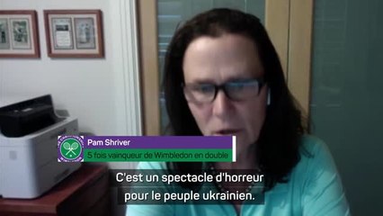 Wimbledon - Pour Shriver, les sanctions sont logiques mais n'enlèvent rien au prestige du tournoi