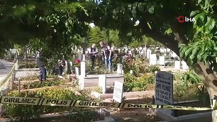 Eşinin mezarı başında ölü bulundu