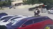 Hatay'da iki motosiklet böyle çarpıştı: 3 yaralı