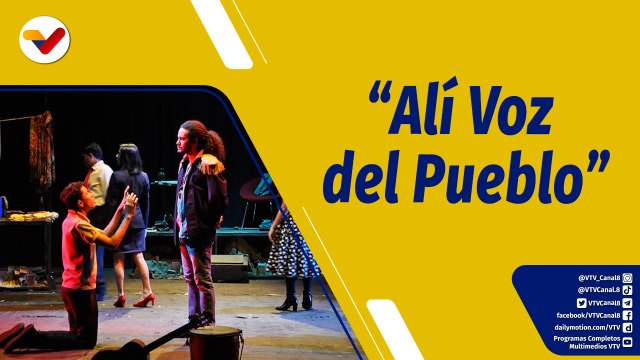 Punto de Encuentro | Conozca los detalles de la obra teatral Alí Voz del Pueblo