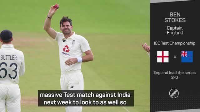 Stokes confirms Anderson out of third Test against Blackcaps