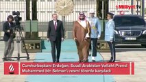 Suudi Arabistan Veliaht Prens Selman Ankara'da
