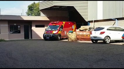 Trabalhador fica ferido ao ser atingido por placa solar em empresa no Parque São Paulo