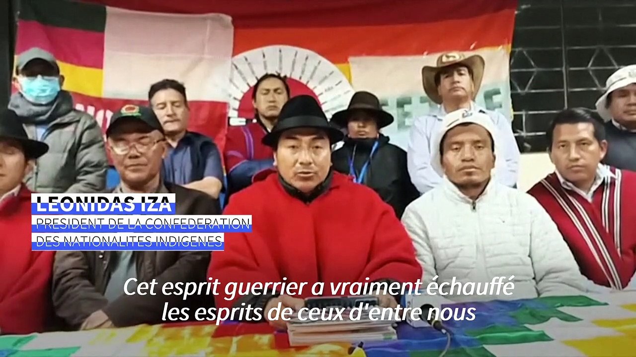 Equateur: affrontements à Quito, l'armée dénonce un "grave danger" pour la démocratie