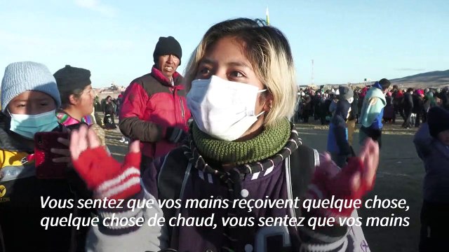 Bolivie: les Aymaras célèbrent avec le soleil le passage à l'an 5.530
