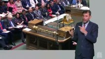 Boris Johnson and Sir Keir Starmer clash over the rail strikes during PMQs