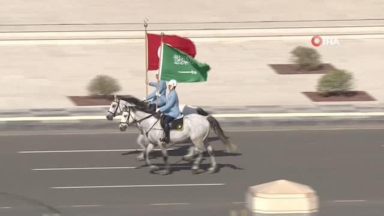 Son dakika haberleri... Cumhurbaşkanı Erdoğan, Suudi Arabistan Krallığı Veliaht Prensi Selman'ı resmi törenle karşıladı