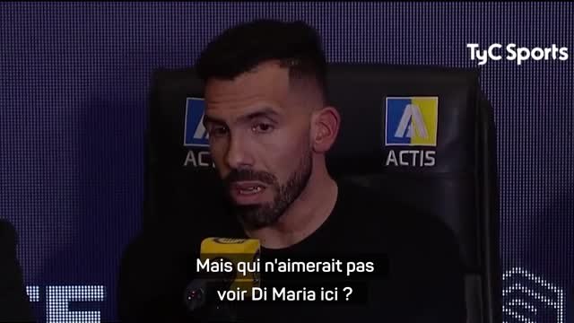 Rosario Central - A peine nommé coach, Tevez veut Di Maria : Qui n'aimerait pas le voir ici ?