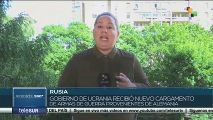 Ucrania recibe nuevo cargamento de armas desde Alemania